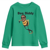 Bee Diddy Youth Sweatshirt Dark Humor Internet Meme Brainrot Gen Z