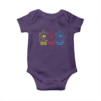 Autism Awareness Baby Onesie Elements Periodic Table ASD