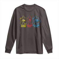 Autism Awareness Long Sleeve Shirt Elements Periodic Table ASD