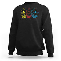 Autism Awareness Sweatshirt Elements Periodic Table ASD