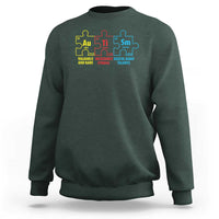Autism Awareness Sweatshirt Elements Periodic Table ASD