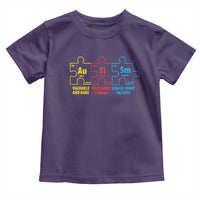 Autism Awareness Toddler T Shirt Elements Periodic Table ASD