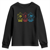 Autism Awareness Youth Sweatshirt Elements Periodic Table ASD