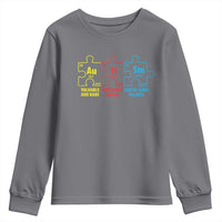 Autism Awareness Youth Sweatshirt Elements Periodic Table ASD
