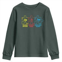 Autism Awareness Youth Sweatshirt Elements Periodic Table ASD
