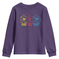 Autism Awareness Youth Sweatshirt Elements Periodic Table ASD