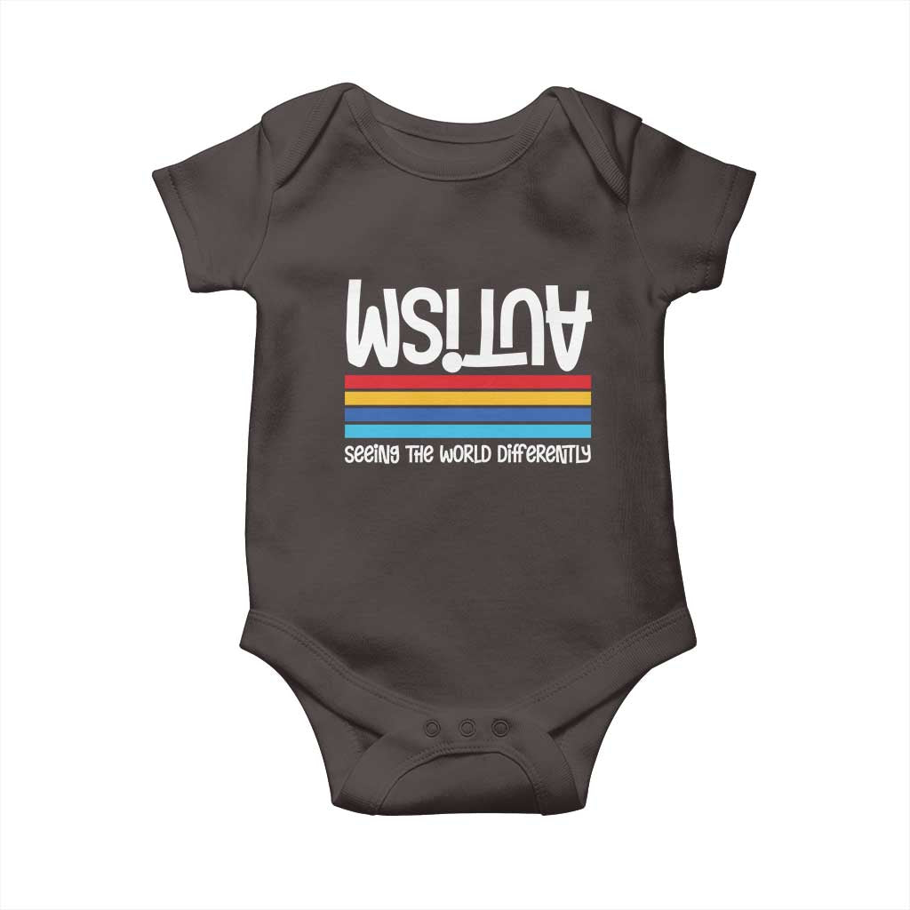 Autism Awareness Baby Onesie Seeing the World Differently ASD Month Support