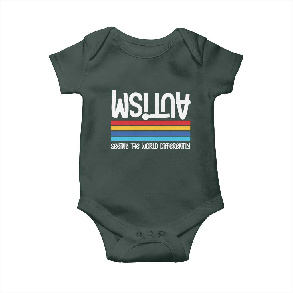 Autism Awareness Baby Onesie Seeing the World Differently ASD Month Support