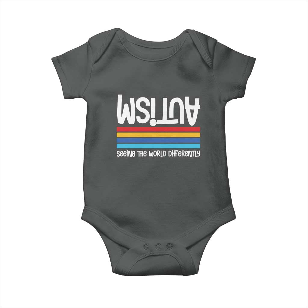 Autism Awareness Baby Onesie Seeing the World Differently ASD Month Support