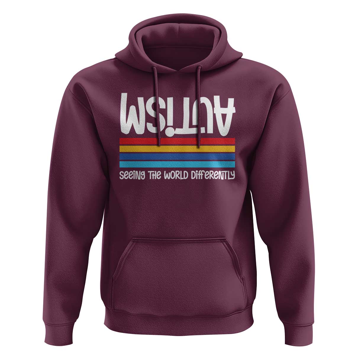 Autism Awareness Hoodie Seeing the World Differently ASD Month Support