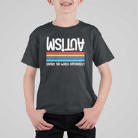 Autism Awareness T Shirt For Kid Seeing the World Differently ASD Month Support