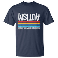 Autism Awareness T Shirt Seeing the World Differently ASD Month Support