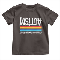 Autism Awareness Toddler T Shirt Seeing the World Differently ASD Month Support