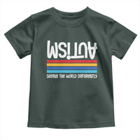Autism Awareness Toddler T Shirt Seeing the World Differently ASD Month Support