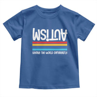 Autism Awareness Toddler T Shirt Seeing the World Differently ASD Month Support