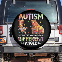Autism Awareness Giraffe Spare Tire Cover Seeing The World Differently ASD