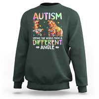 Autism Awareness Giraffe Sweatshirt Seeing The World Differently ASD