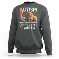 Autism Awareness Giraffe Sweatshirt Seeing The World Differently ASD
