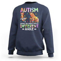 Autism Awareness Giraffe Sweatshirt Seeing The World Differently ASD