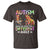 Autism Awareness Giraffe T Shirt Seeing The World Differently ASD