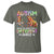 Autism Awareness Giraffe T Shirt Seeing The World Differently ASD