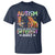 Autism Awareness Giraffe T Shirt Seeing The World Differently ASD