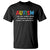 Autism Awareness T Shirt Different Makes You Beautiful ASD Month Support