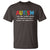 Autism Awareness T Shirt Different Makes You Beautiful ASD Month Support