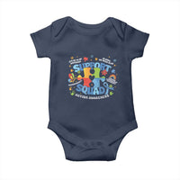 Autism Awareness Support Squad Baby Onesie