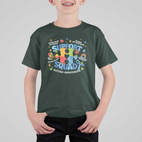 Autism Awareness Support Squad T Shirt For Kid