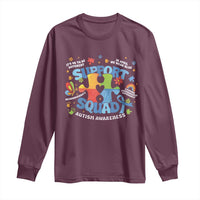 Autism Awareness Support Squad Long Sleeve Shirt