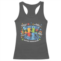 Autism Awareness Support Squad Racerback Tank Top
