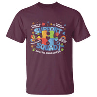 Autism Awareness Support Squad T Shirt
