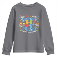 Autism Awareness Support Squad Youth Sweatshirt