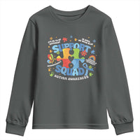 Autism Awareness Support Squad Youth Sweatshirt