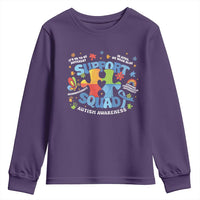 Autism Awareness Support Squad Youth Sweatshirt