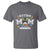 Autism Mom T Shirt Much Stronger Messy Bun ASD Autism Awareness