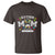Autism Mom T Shirt Much Stronger Messy Bun ASD Autism Awareness