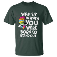 Autism Awareness T Shirt Why Fit In When You Were Born To Stand Out Autistic Pride