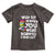 Autism Awareness Toddler T Shirt Why Fit In When You Were Born To Stand Out Autistic Pride