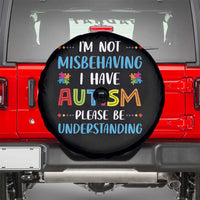 Autism Awareness Spare Tire Cover I'm Not Misbehaving I Have Autism