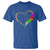 Autism Awareness Love Heart Puzzle Piece T Shirt
