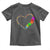 Autism Awareness Love Heart Puzzle Piece Toddler T Shirt