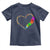 Autism Awareness Love Heart Puzzle Piece Toddler T Shirt