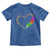 Autism Awareness Love Heart Puzzle Piece Toddler T Shirt