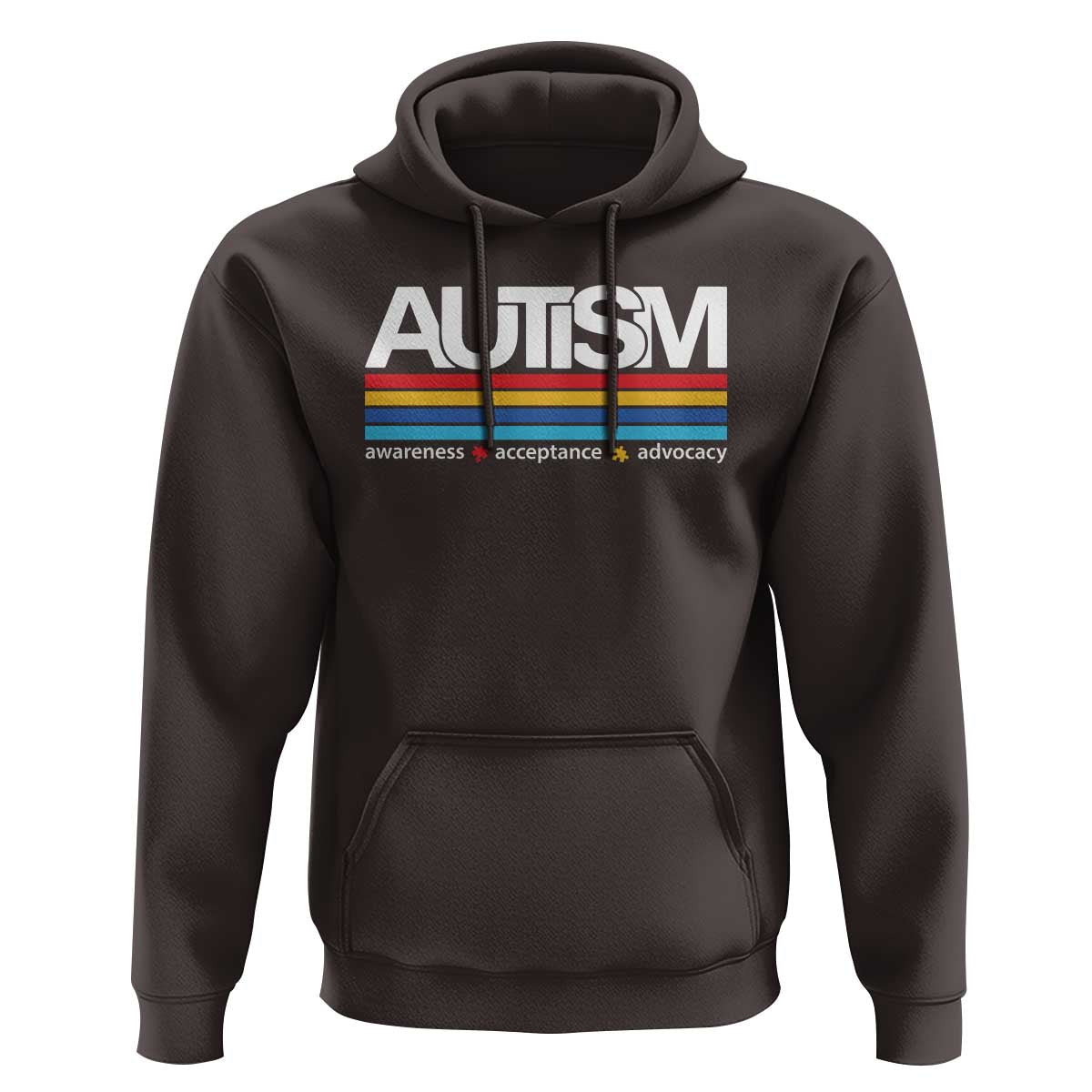 Retro Autism Awareness Acceptance Hoodie