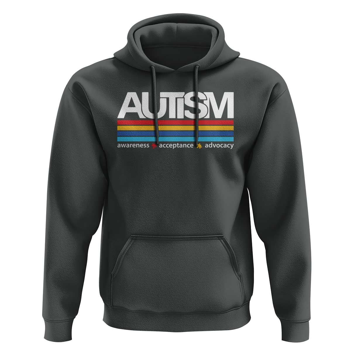 Retro Autism Awareness Acceptance Hoodie