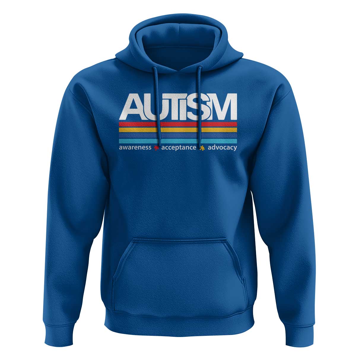 Retro Autism Awareness Acceptance Hoodie