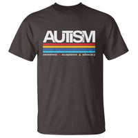 Retro Autism Awareness Acceptance T Shirt