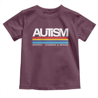 Retro Autism Awareness Acceptance Toddler T Shirt